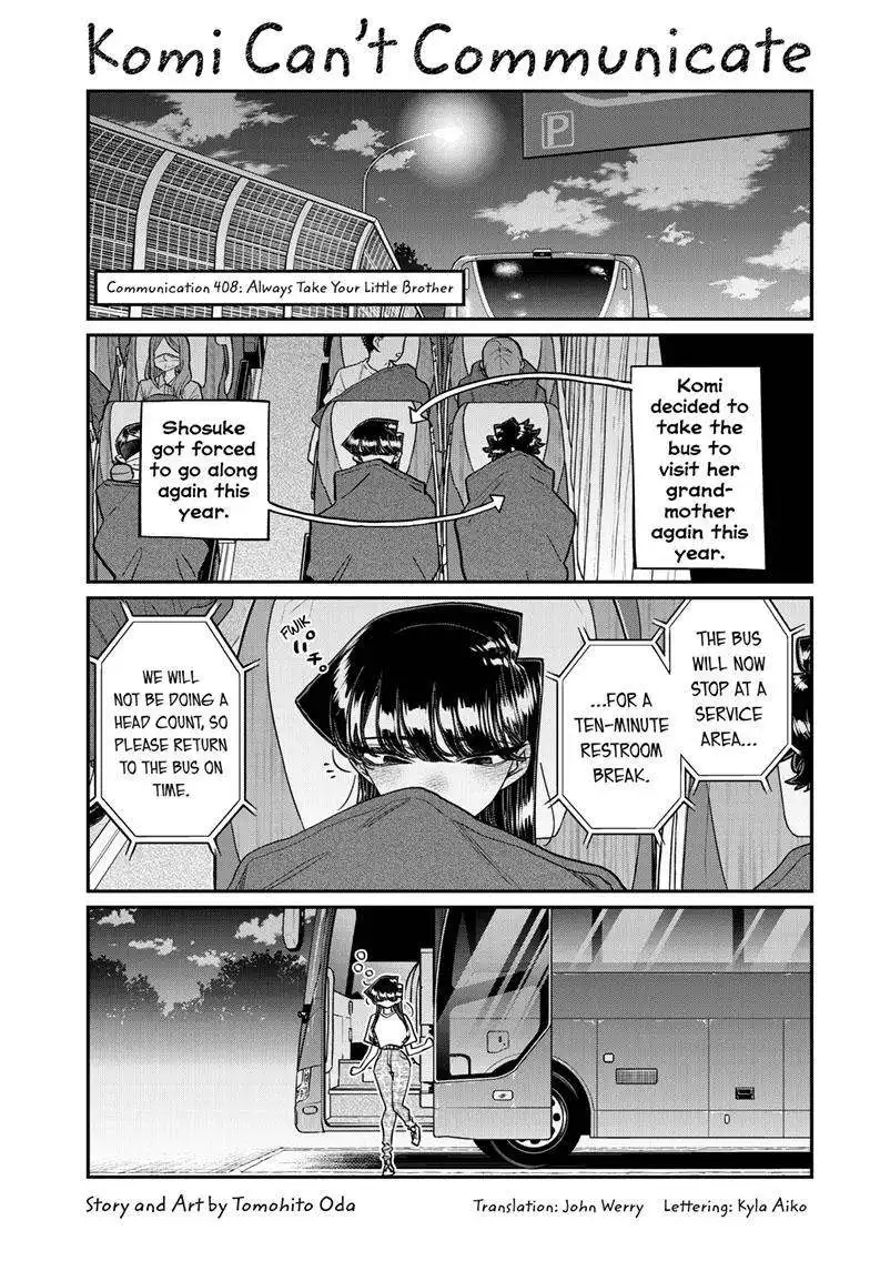 Komi-san wa Komyushou Desu Chapter 408 2